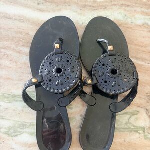 Jack Rogers Black Women's Sandals